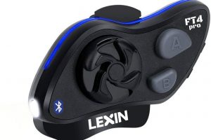 Lexin FT4 Pro Intercom Moto Bluetooth